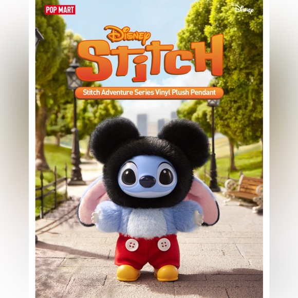 POP MART Stitch Adventure Series Vinyl Plush Pendant ✨blind box/UNCONFIRMED✨ - Picture 4 of 8